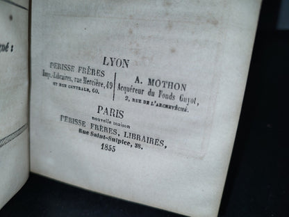 60- Explication Du Mystère De Jésus Au Jardin Des Oliviers. M. Bletton Perisse Frerès Libraires 1855