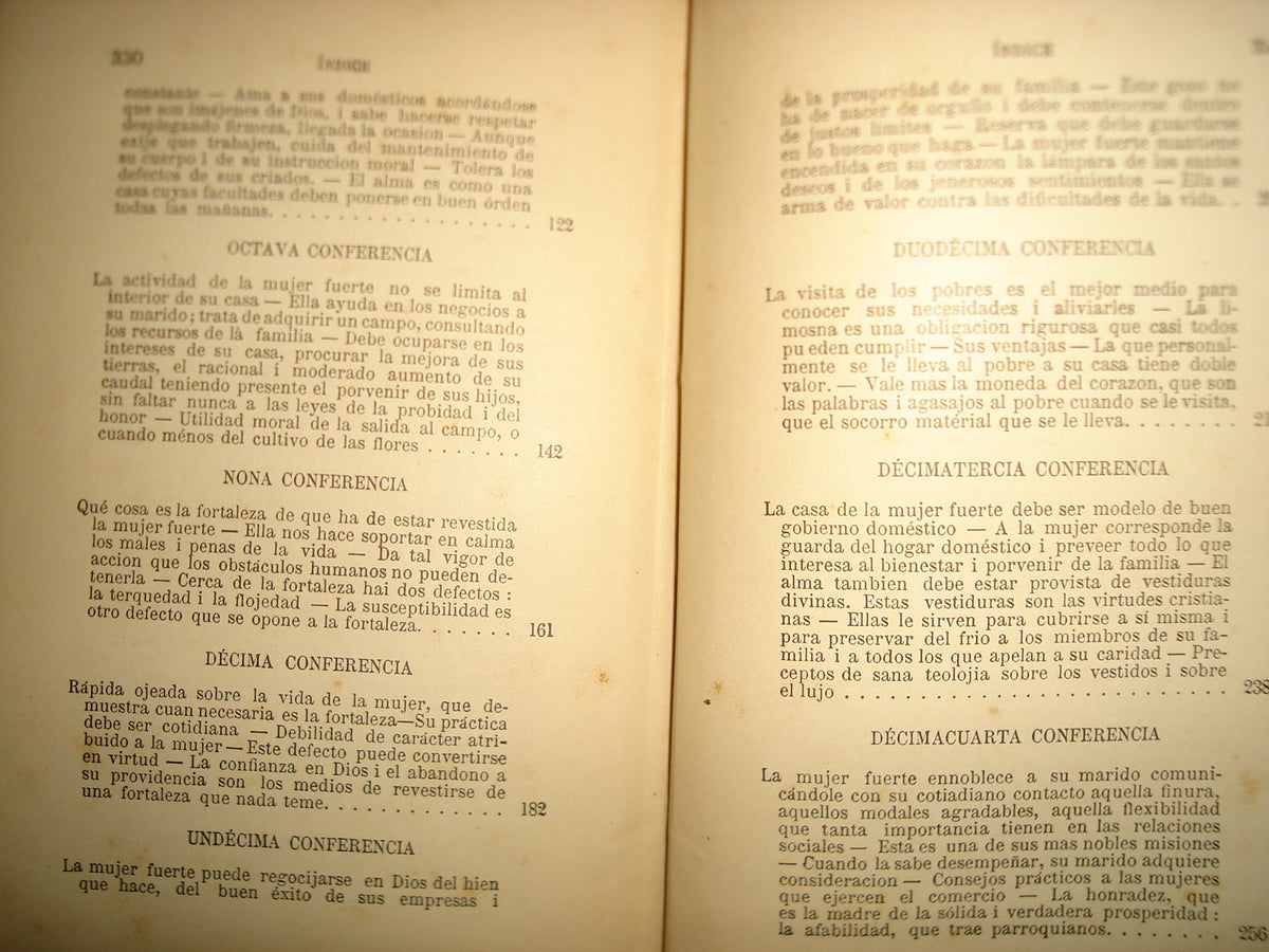 160- La Mujer Fuerte Según El Testo De La Sagrada Escritura. Ilmo. Sr. Landriot - 1906