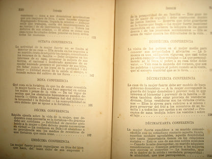 160- La Mujer Fuerte Según El Testo De La Sagrada Escritura. Ilmo. Sr. Landriot - 1906