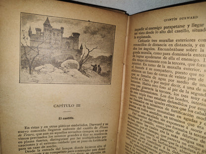 64- Quintin Durward O El Escocés En La Corte De Luis Xi - Tomo I - Walter Scott - 1900'S