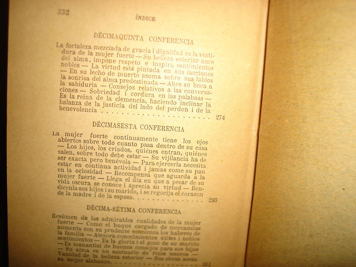 160- La Mujer Fuerte Según El Testo De La Sagrada Escritura. Ilmo. Sr. Landriot - 1906