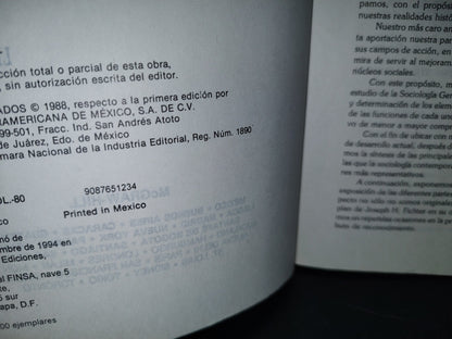 114- Sociología General - M. Amaya Serrano - 1988