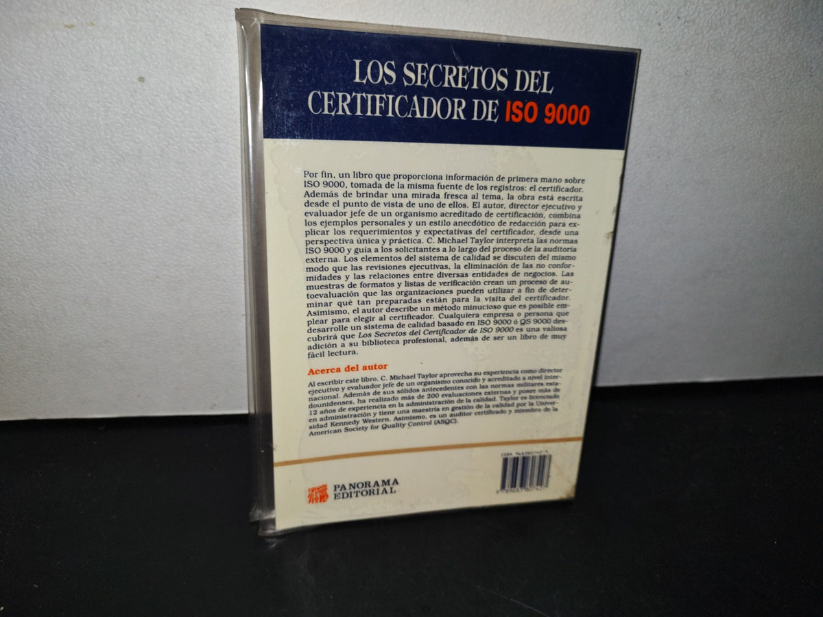 87-2- Los Secretos Del Certificador De Iso 9000 - C. Michael Taylor