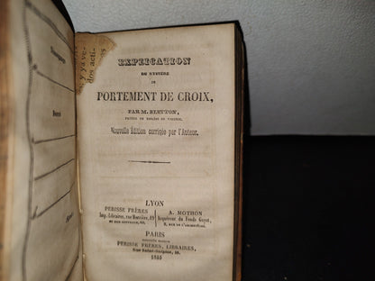 60- Explication Du Mystère De Jésus Au Jardin Des Oliviers. M. Bletton Perisse Frerès Libraires 1855