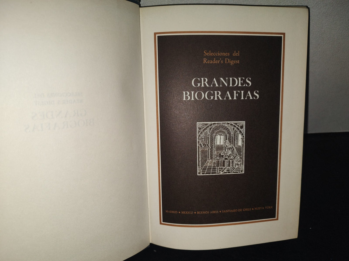 196- Selecciones Del Reader'S Digest. Grandes Biografías. Churchill, Charles Lindbergh... - 1971