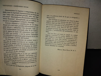 143- Cristianismo. Compromiso Social - Antonio Prida Barrios - Librería Parroquial - 1A. Ed. 1982