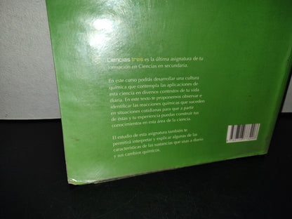 99- Ciencias Tres. Conexiones - Myrna Carrillo Chávez - Editorial Nuevo México - 2009