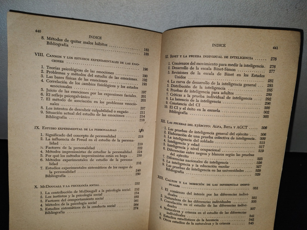 78- Las Grandes Realizaciones En La Psicología Experimental - Henry E. Garrett - 1987
