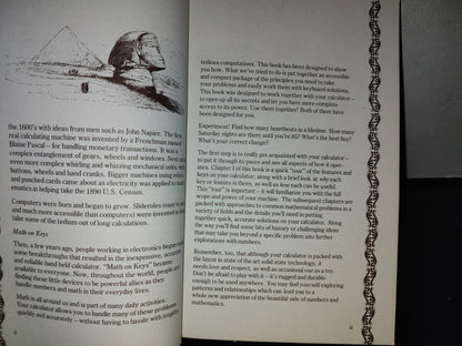 66- The Great International Math On Keys Book - 1976