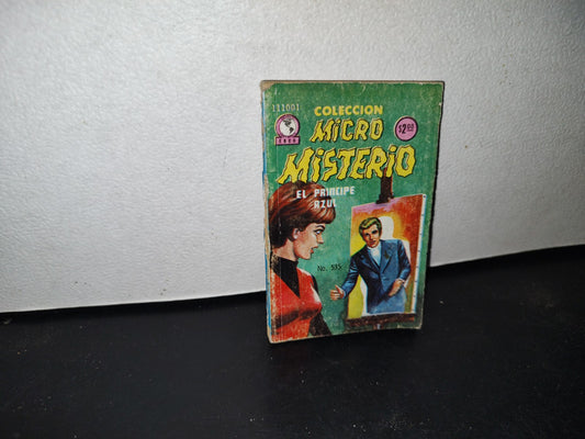 68- Mini Cómic. Colección Micro Misterio. El Príncipe Azul - No. 535 - Primera Edición 1978