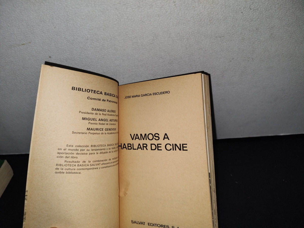 78- Vamos A hablar De Cine - José María García Escudero