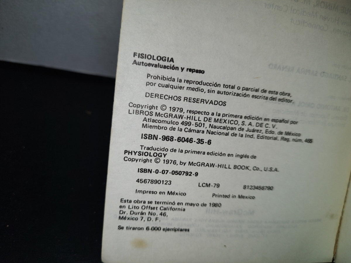 188- Fisiología. Autoevaluación Y Repaso - Jane Barry