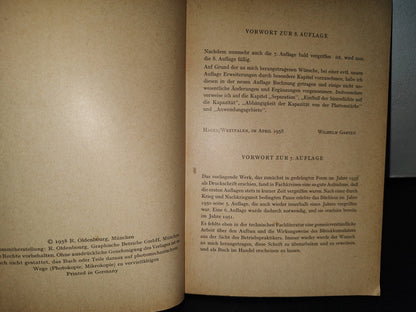 57- Alemán. Der Blei-Akkumulator. Praxis Und Theorie - Wilhelm Garten - 1958