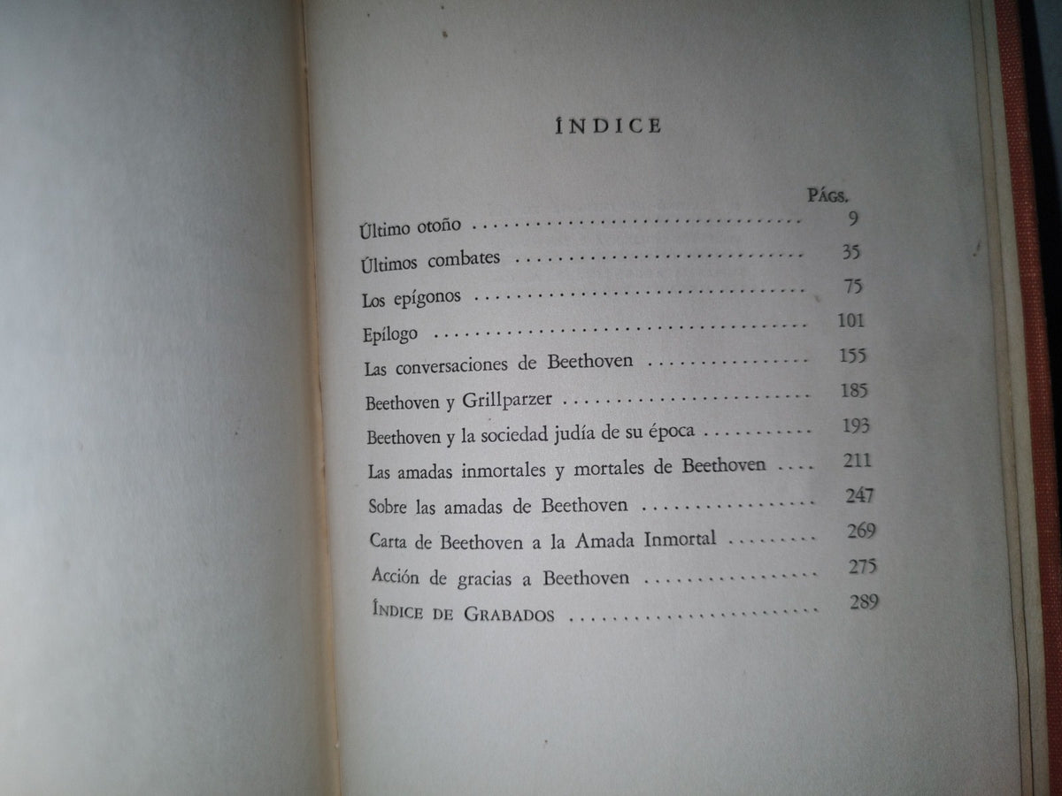 151- Beethoven. Las Grandes Épocas Creadoras. La Catedral Interrumpida - Romain Rolland - 1952