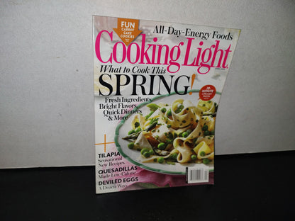 93- Cooking Light Magazine. Tilapia, Quesadillas... - April 2014