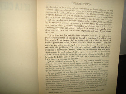 23- Clásicos De La Ciencia Política - Daniel Moreno. Universidad Nacional Autónoma De México - Primera Edición: 1975