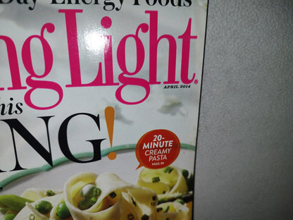 93- Cooking Light Magazine. Tilapia, Quesadillas... - April 2014