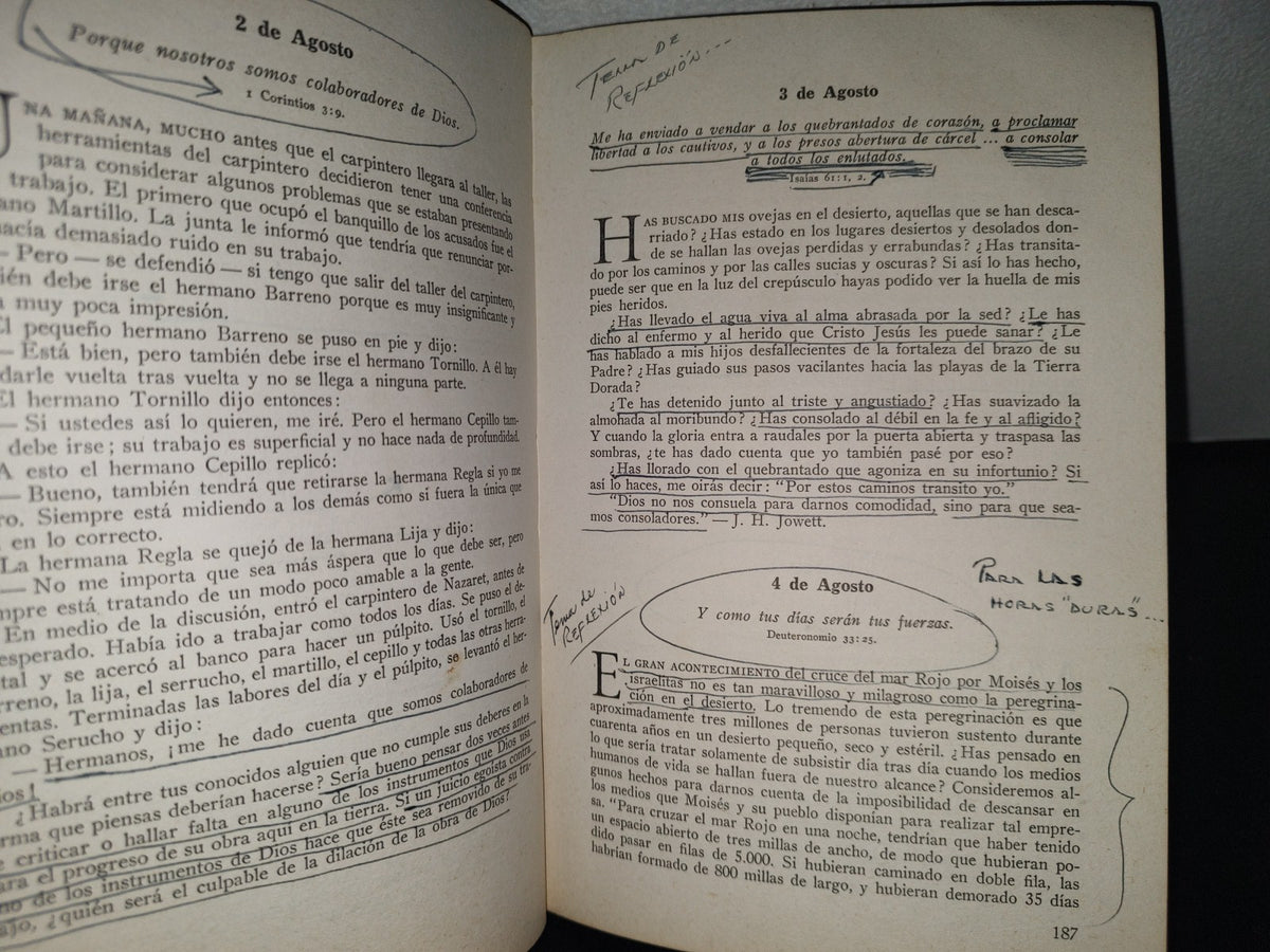 85- Manantiales En El Desierto. Tomo 2. Compendio De Los Archivos De Recortes Y Escritos Inéditos De La Señora De Charles E. Cowman- 1970 Por Cowman Publishing Company, Inc.