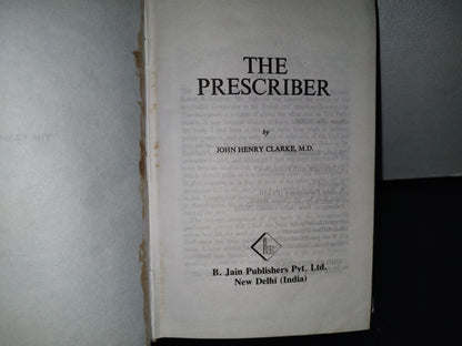 77- Libro De Homeopatía. The Prescriber. How To Practice Homoeopathy - John Henry Clarke