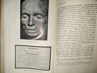 151- Beethoven. Las Grandes Épocas Creadoras. La Catedral Interrumpida - Romain Rolland - 1952