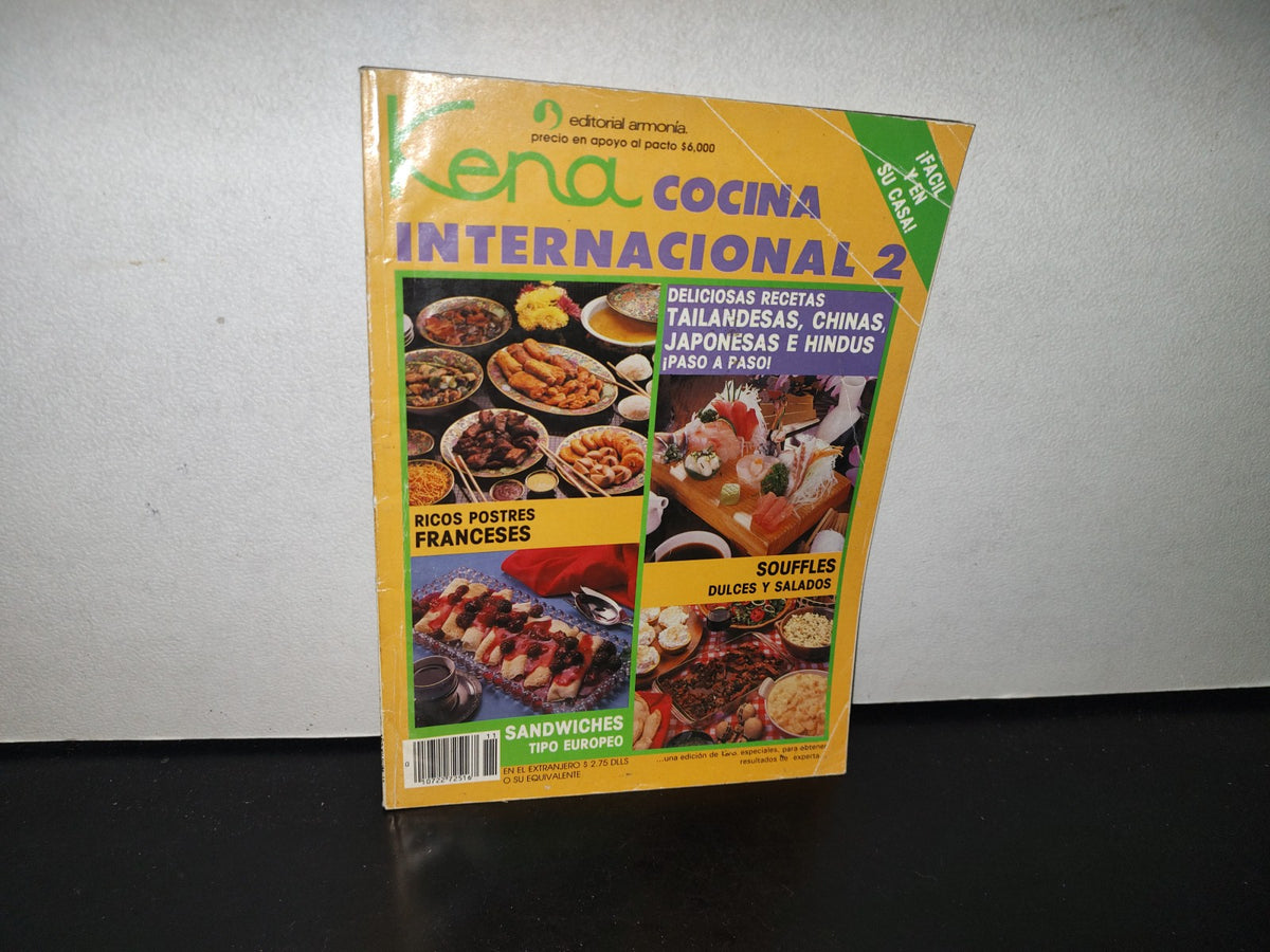 93- Revista Kena. Cocina Internacional 2. - 1991