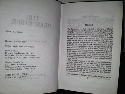 77- Libro De Homeopatía. The Prescriber. How To Practice Homoeopathy - John Henry Clarke