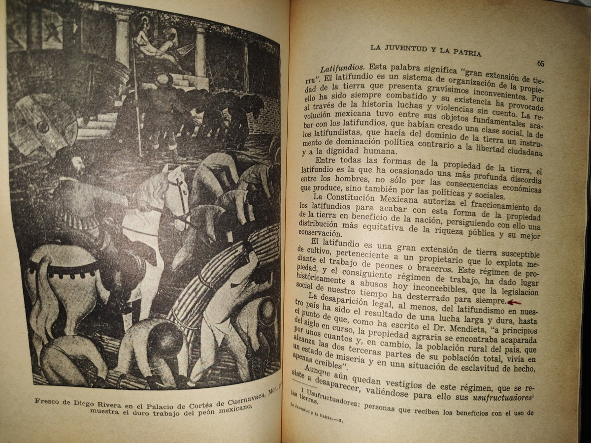 202- La Juventud Y La Patria - Felipe López Rosado - Editorial Porrúa, S. A. - 1969