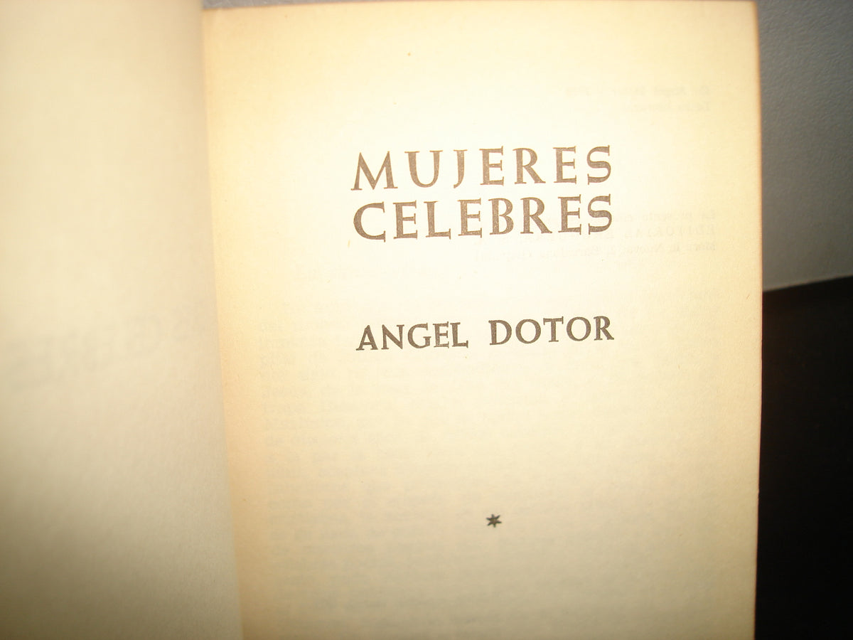 30- Mujeres Célebres - Angel Dotor