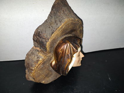 A1- Escultura, Rostro De La Virgen Dolorosa - 70'S, 80'S
