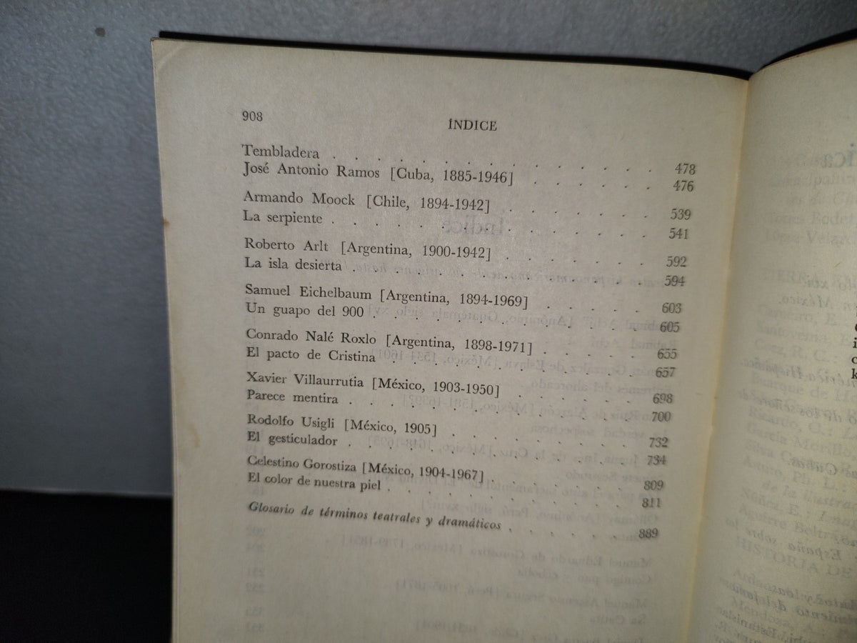 77- Los Clásicos Del Teatro Hispanoamericano - Gerardo Luzuriaga - Tezontle. Fondo De Cultura Económica. Primera Edición 1975