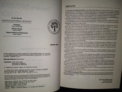 209- Consultor De Enfermería Clínica - Grupo Editorial Océano - 1989