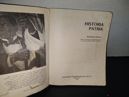 128- Historia Patria - Raúl Bolaños Martínez
