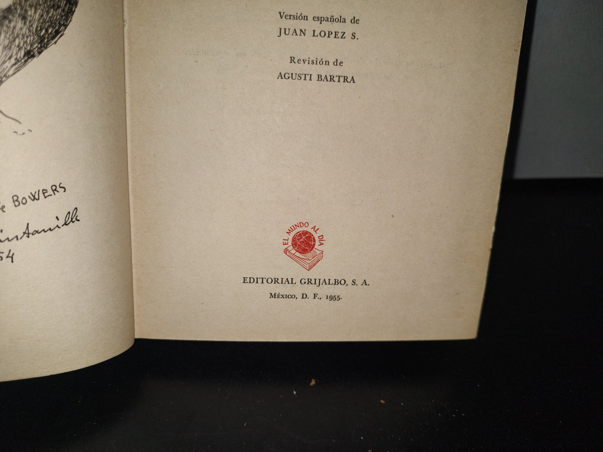 83- Misión En España En El Umbral De La Ii Guerra Mundial - Claude G. Bowers - 1955