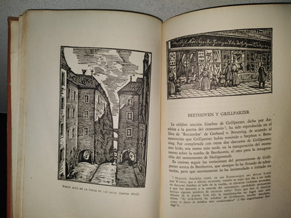 151- Beethoven. Las Grandes Épocas Creadoras. La Catedral Interrumpida - Romain Rolland - 1952