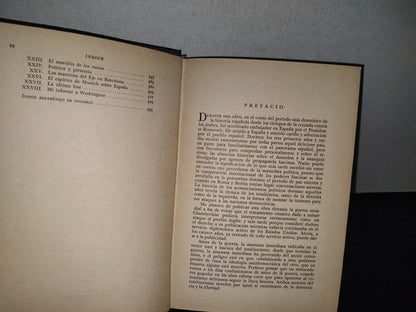 83- Misión En España En El Umbral De La Ii Guerra Mundial - Claude G. Bowers - 1955