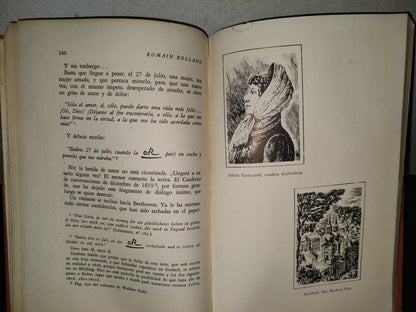 151- Beethoven. Las Grandes Épocas Creadoras. La Catedral Interrumpida - Romain Rolland - 1952