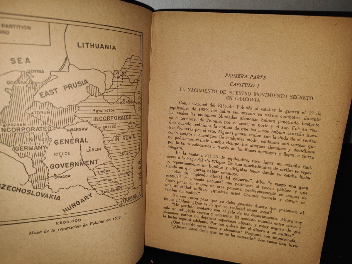 57- Historia De Un Ejército Secreto - T. Bor Komorowski - Ediciones "Ateneo", S. A., 1952