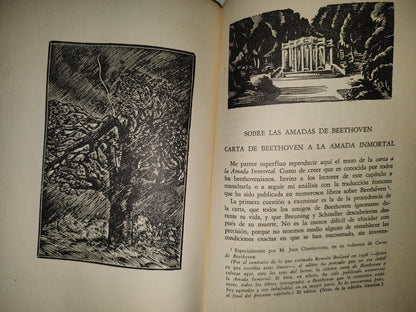 151- Beethoven. Las Grandes Épocas Creadoras. La Catedral Interrumpida - Romain Rolland - 1952