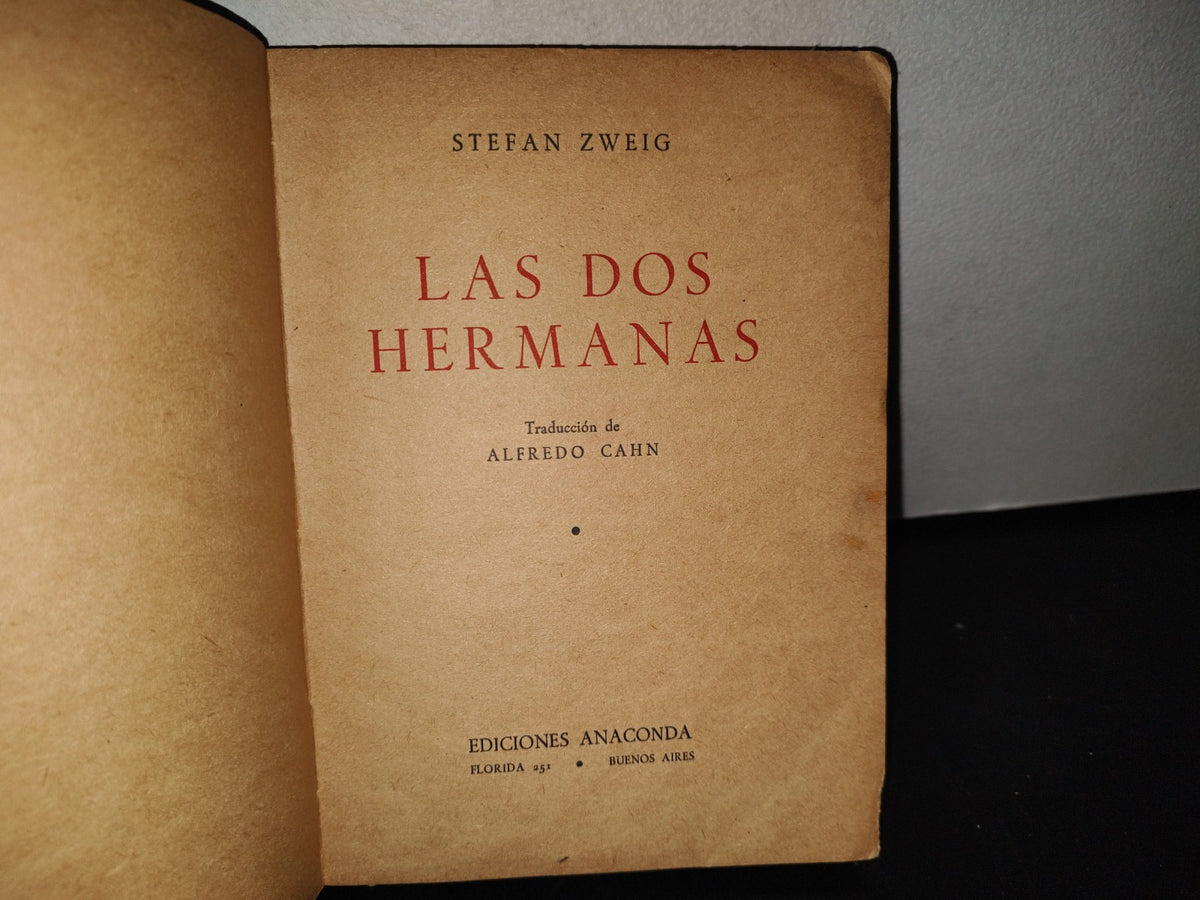 90- Las Dos Hermanas - Stefan Zweig - 1943