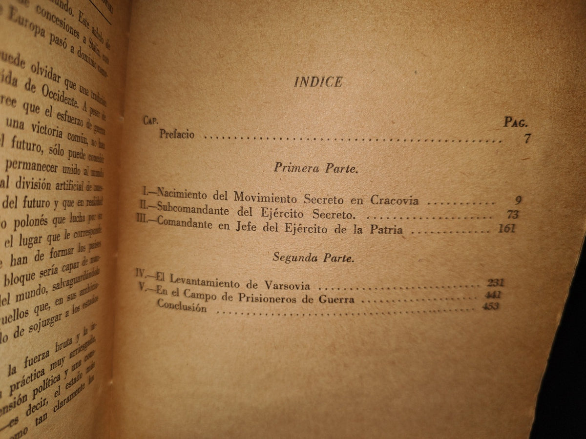 57- Historia De Un Ejército Secreto - T. Bor Komorowski - Ediciones "Ateneo", S. A., 1952
