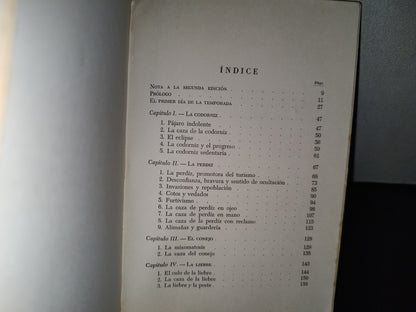 87-2- El Libro De La Caza Menor - Miguel Delibes - Ediciones Destino - 1973
