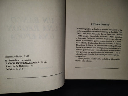 68- Un Banco, Una Región, Una Época - Fernando Martínez Réding - Primera Edición 1981