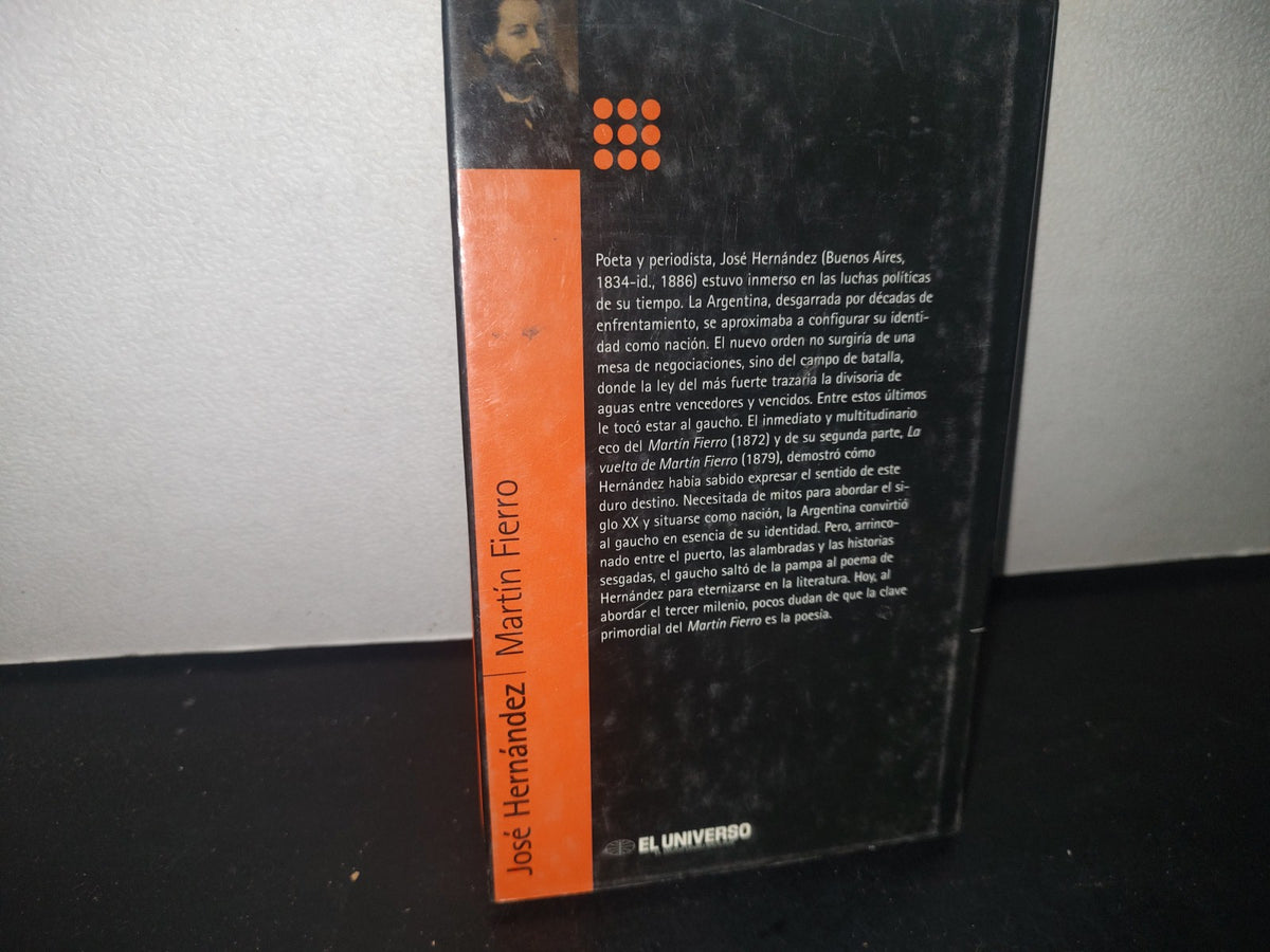 34- Biblioteca De La Literatura Universal. Martín Fierro - José Hernández - Editorial Sol 90 - 2002