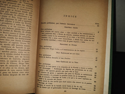 114- Los Clásicos. Historiadores De Indias - Editorial Cumbre - 1977