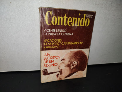 195- Revista Contenido. Vicente Leñero Contra La Censura - Diciembre 1984