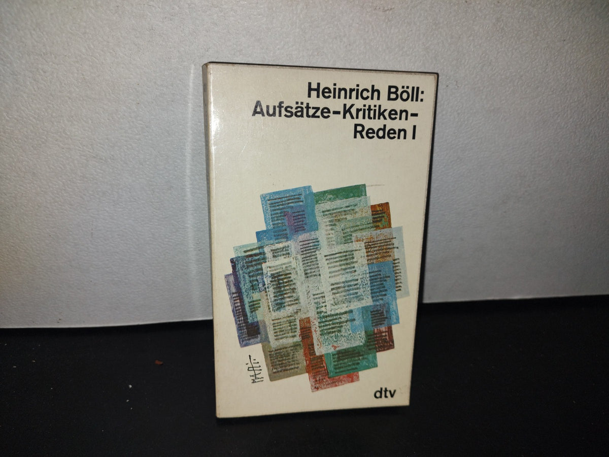 128- Alemán. Heinrich Böll: Aufsätze - Kritiken - Reden. Band I - 1978