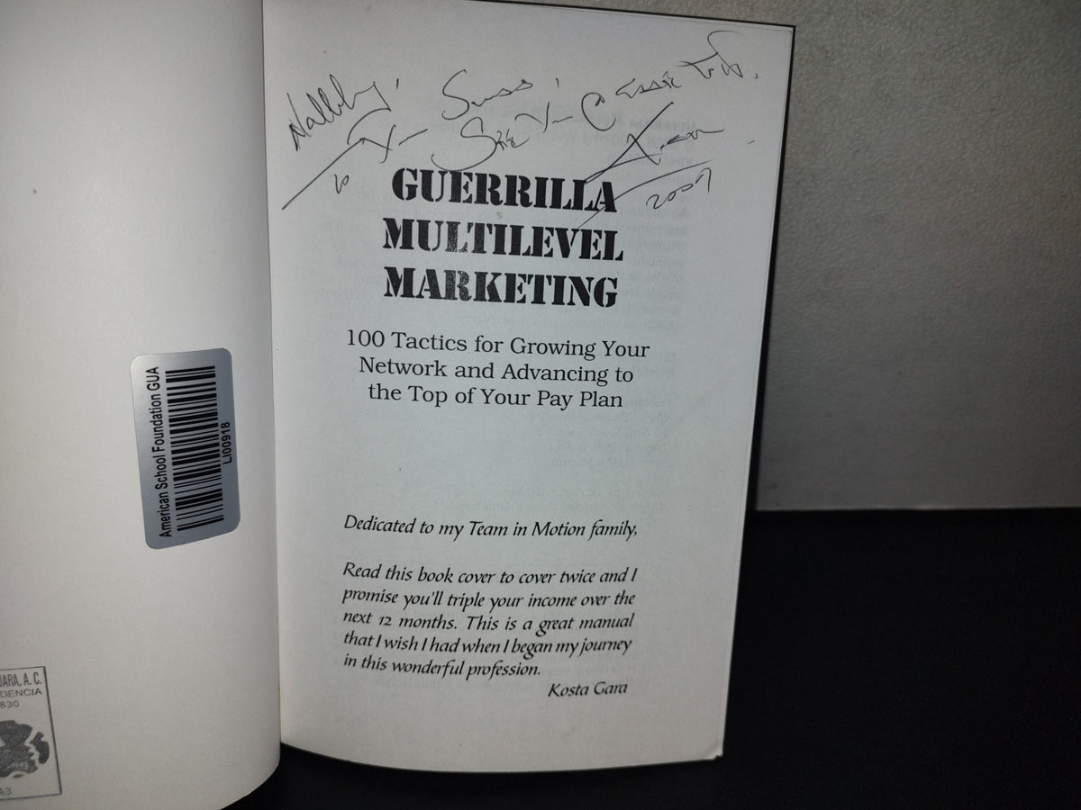202- Guerrilla Multilevel Marketing - Jay Conrad Levinston