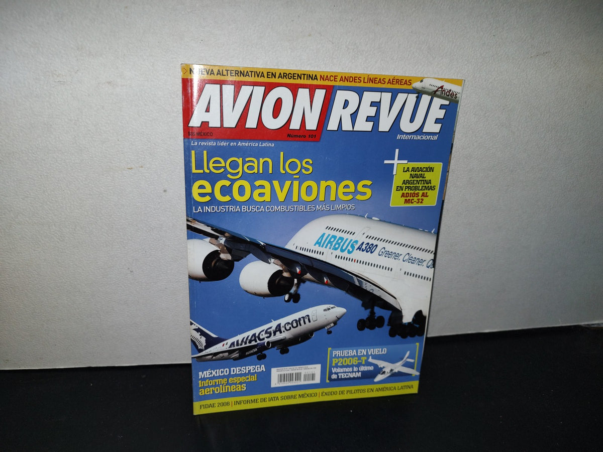 143- Revista Avion Revue. Llegan Los Ecoaviones - Número 101 - 2000'S