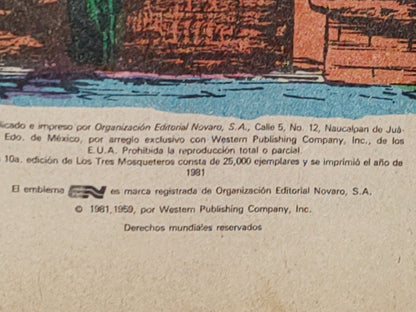 128- Clásicos De Oro Ilustrados. Los Tres Mosqueteros - 1981