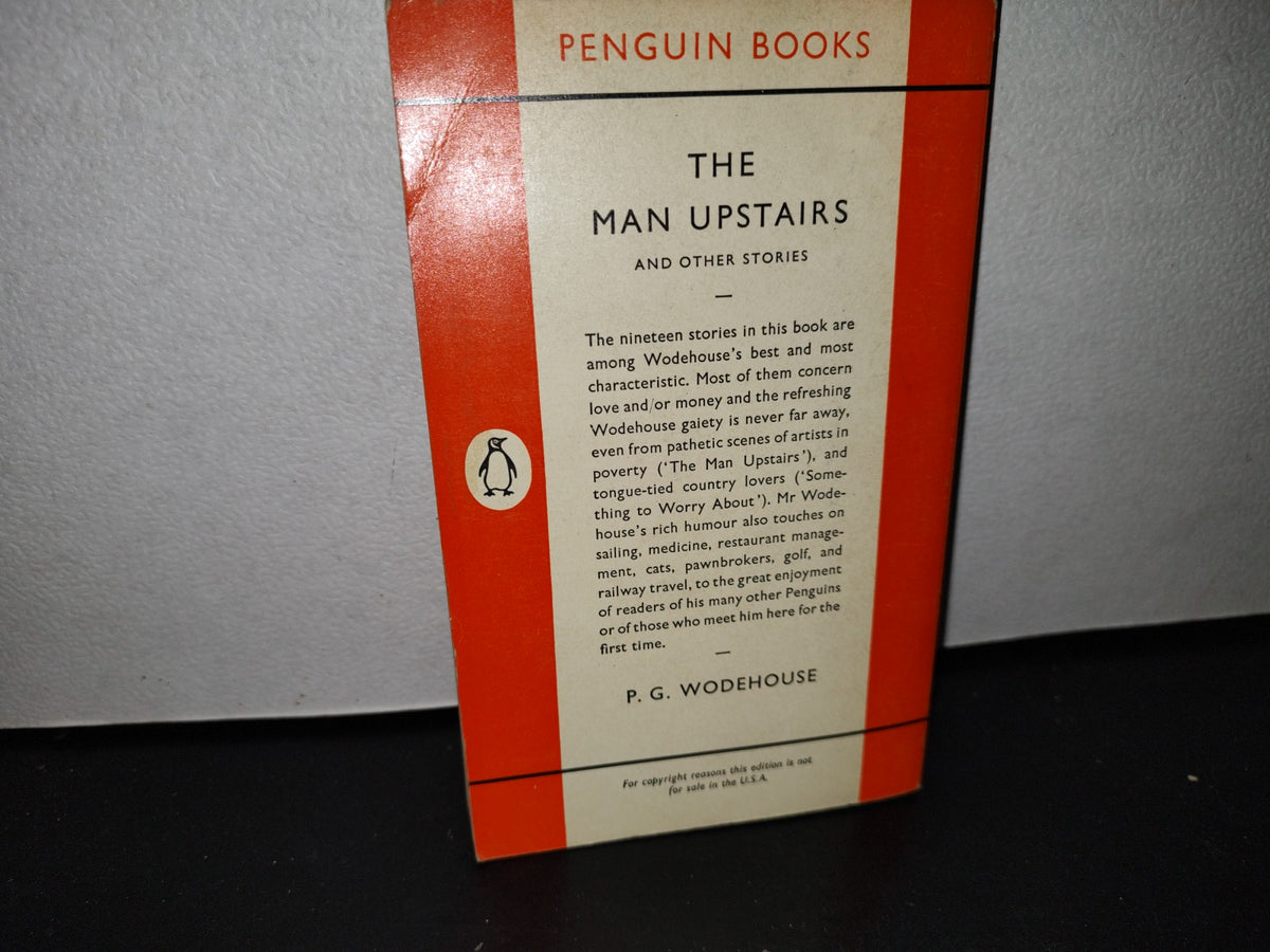 54- The Man Upstairs And Other Stories - P. G. Wodehose - 1962